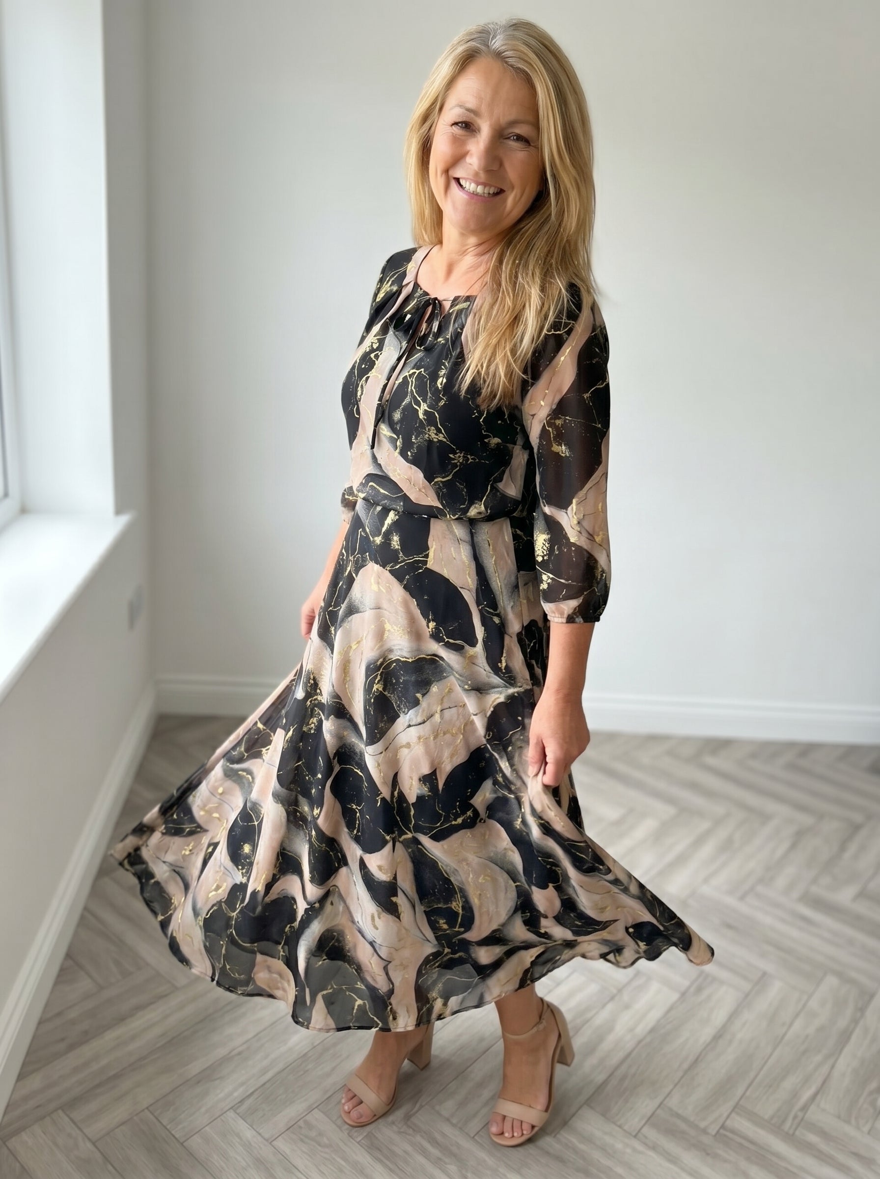 Susan – Chiffon Maxi Dress