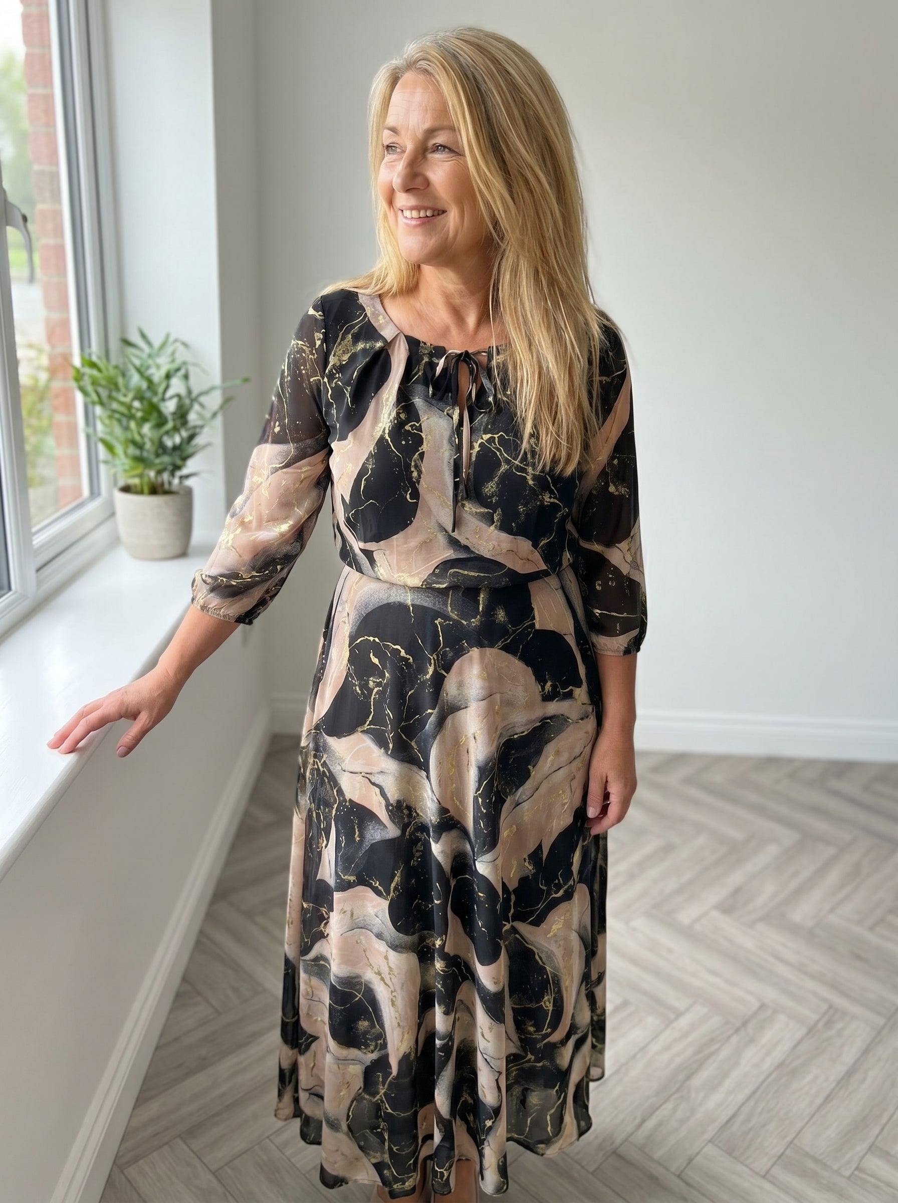 Susan – Chiffon Maxi Dress