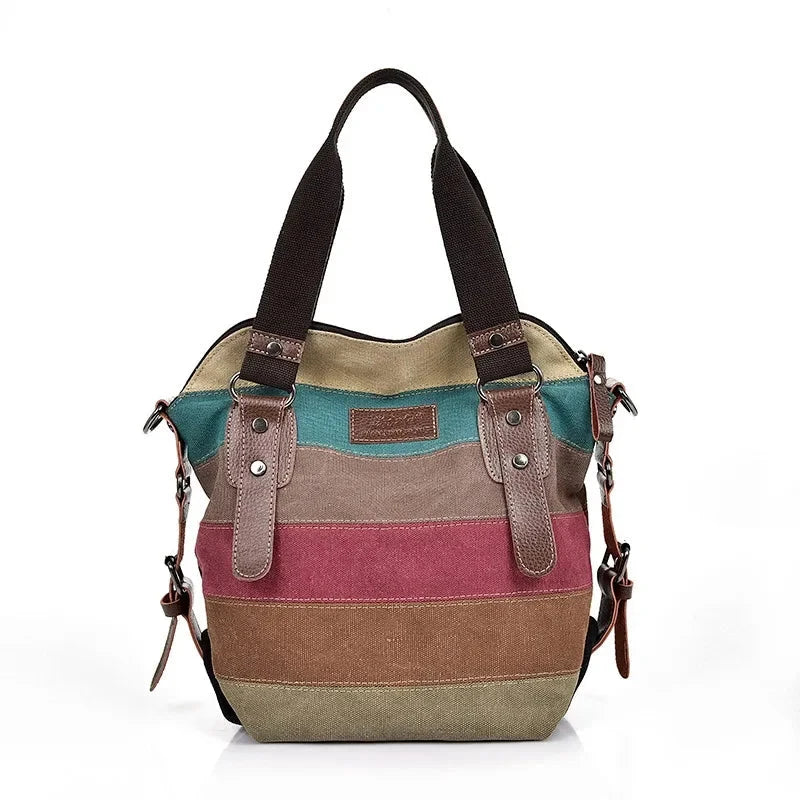 Vibrant Leather Handbag for Women