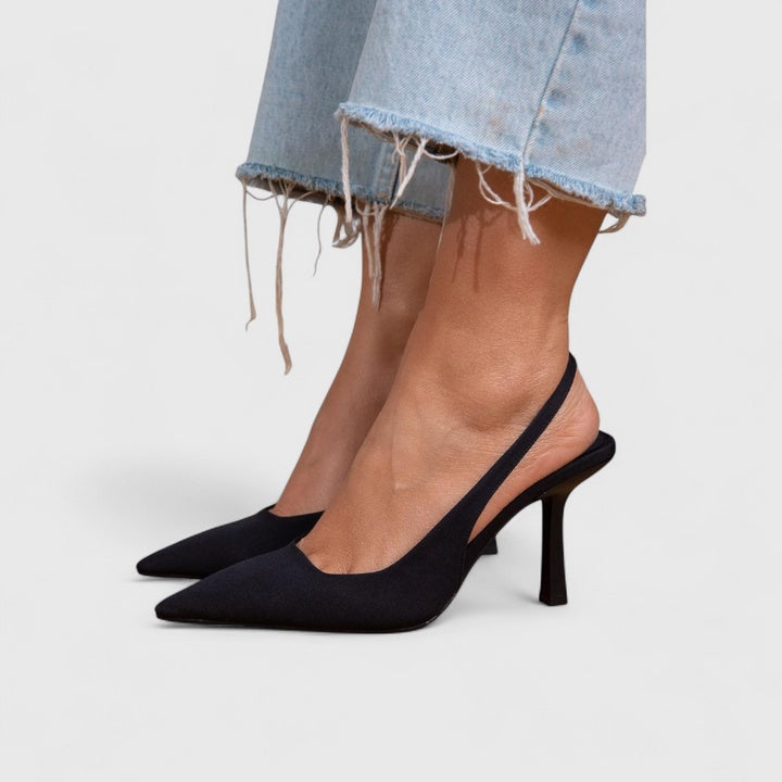 Amelia™ | Nude Low Heels