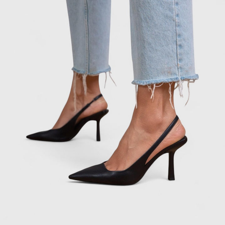 Amelia™ | Nude Low Heels